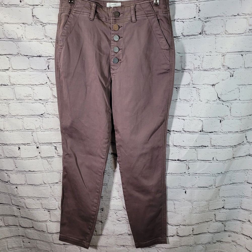 Bohme, Mocha Chino Pants, Button Fly, Size 27